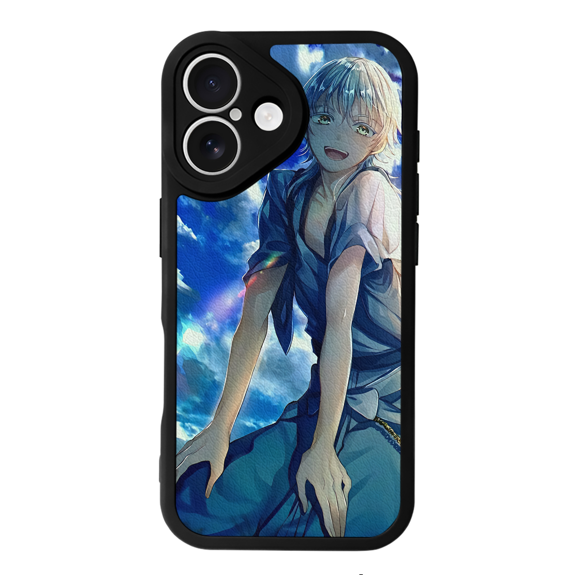 （画像用） 刀剣乱舞 Touken Ranbu 【iPhone 16シリーズ対応】シリコンスマホケース（レザー調） 材質：シリコン